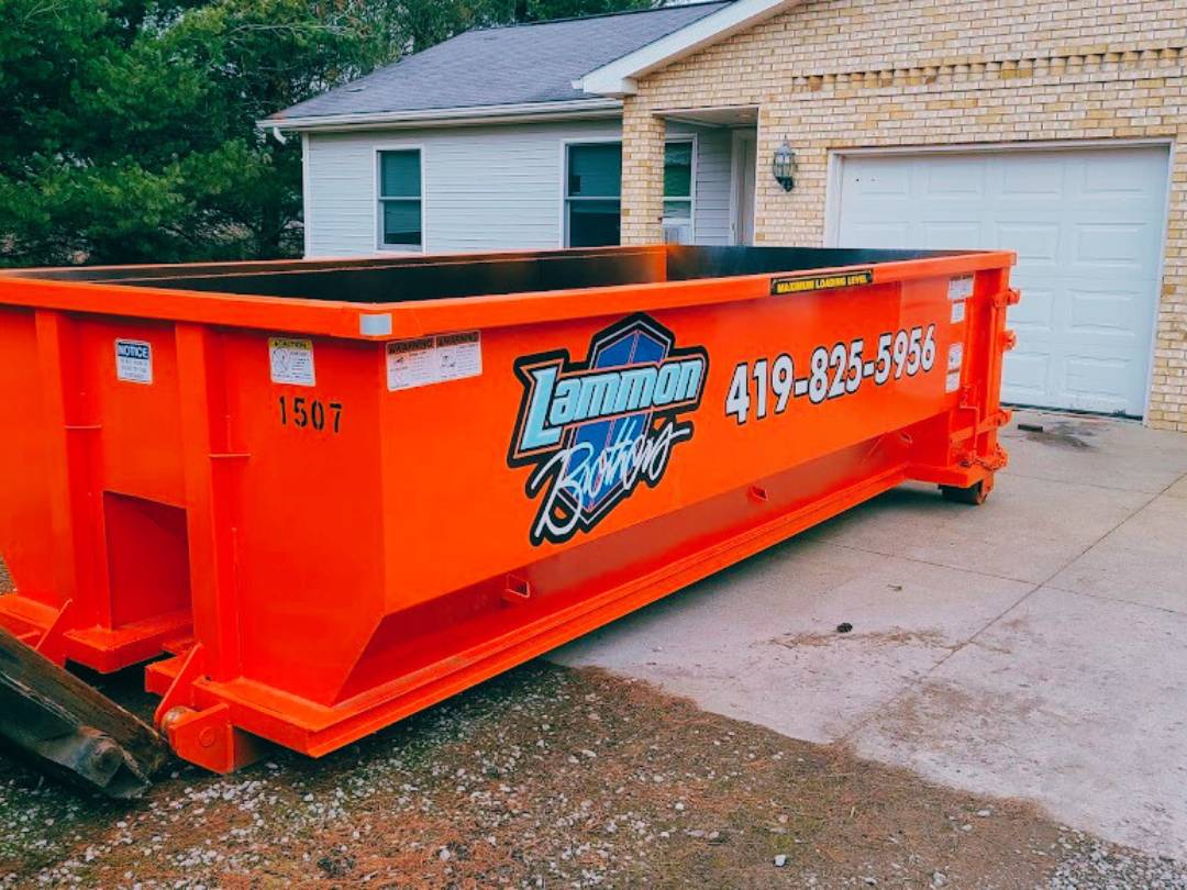 Roll Off Dumpster Rentals Northwest Ohio Southeast Michigan Temporary Dumpsters for Rent Near me Lammon Brothers Home and Construction Dumpster1